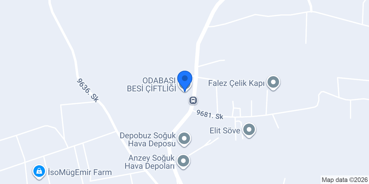 ODABAŞI BESİ ÇİFTLİĞİ konumu