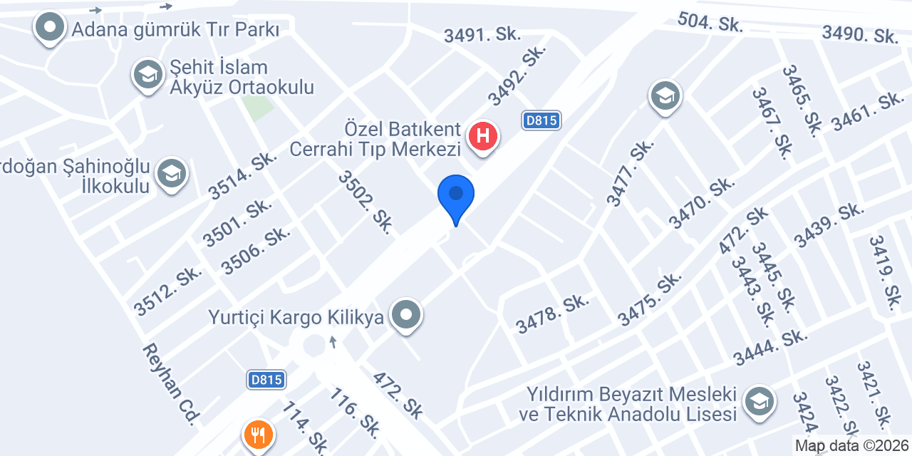 Şifa Veteriner Kliniği konumu