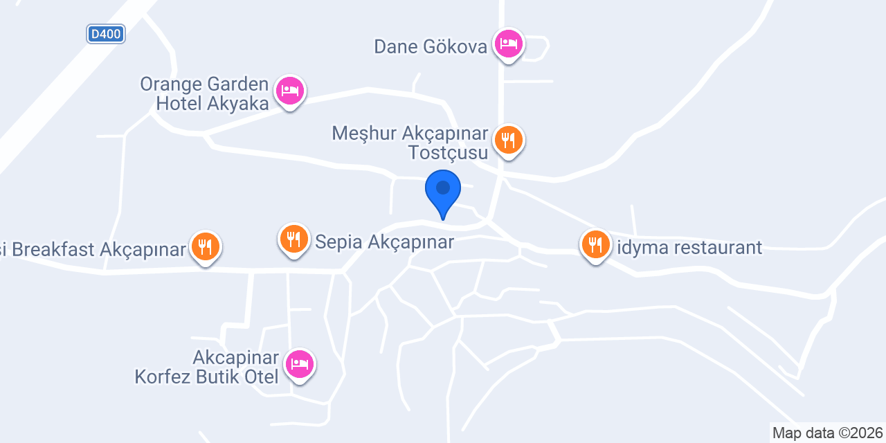 Yengeç Restaurant & Otel konumu