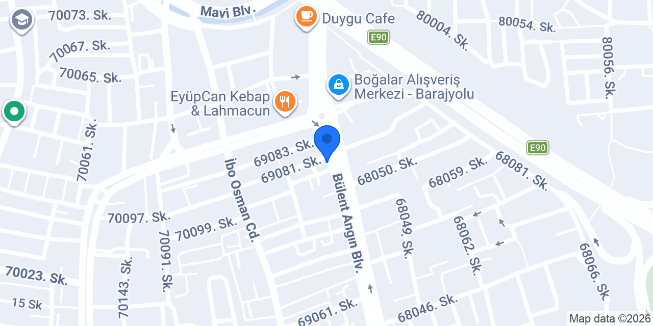Diş hekimi Mustafa KigaN konumu