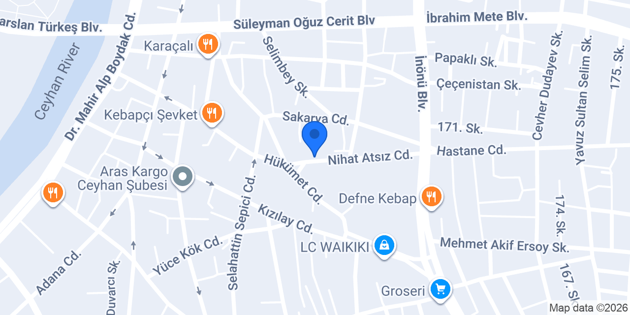 YEŞİL GARAGE konumu