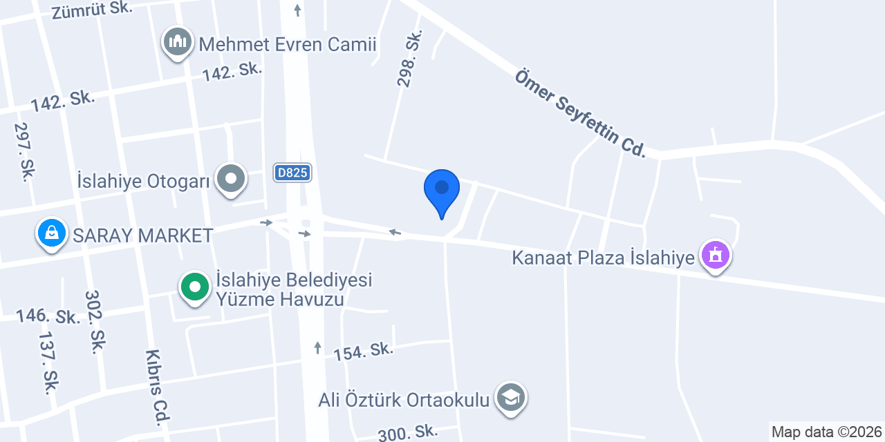 Cadde Döner konumu