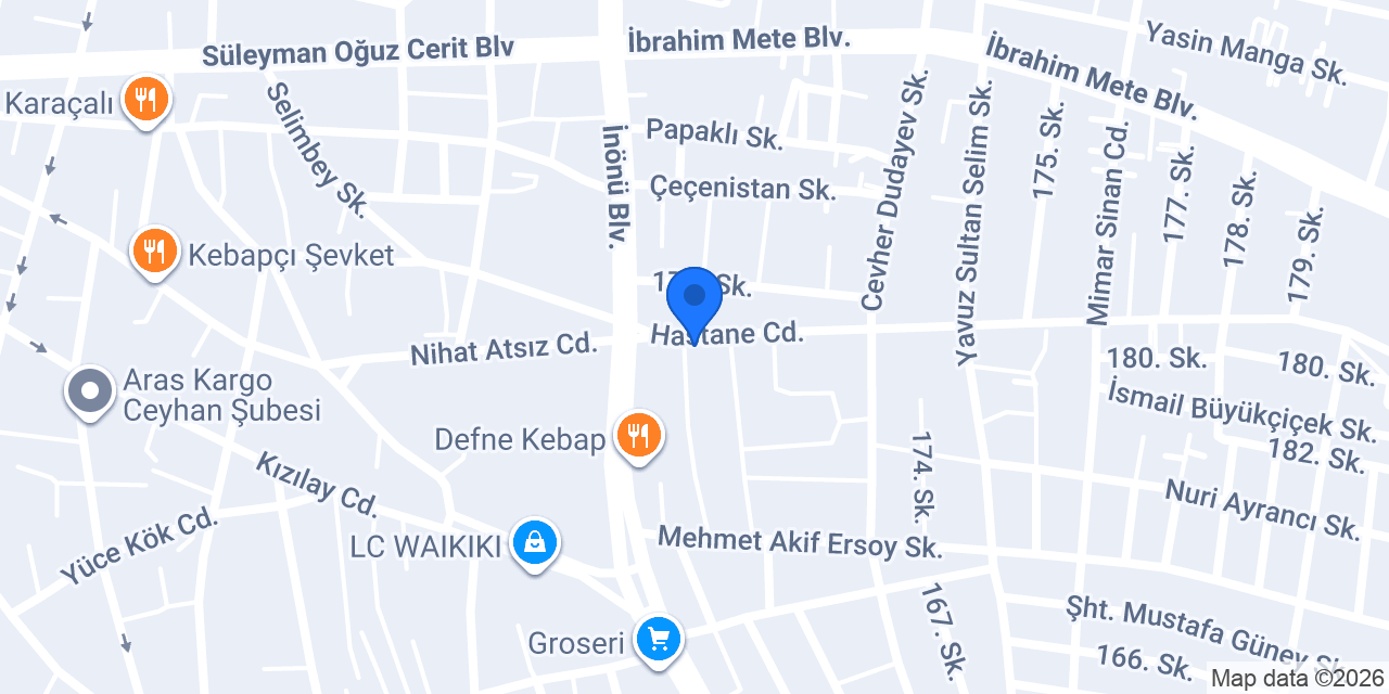 Dedeoğlu Eczanesi konumu