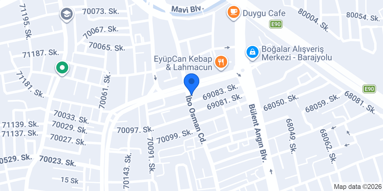 Çınar spot konumu