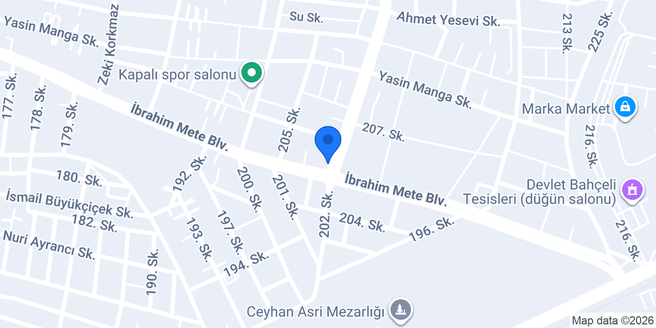 Ceyhan Paintball konumu
