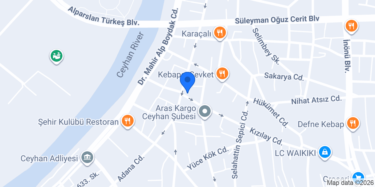 Konyalı Kuyumculuk konumu