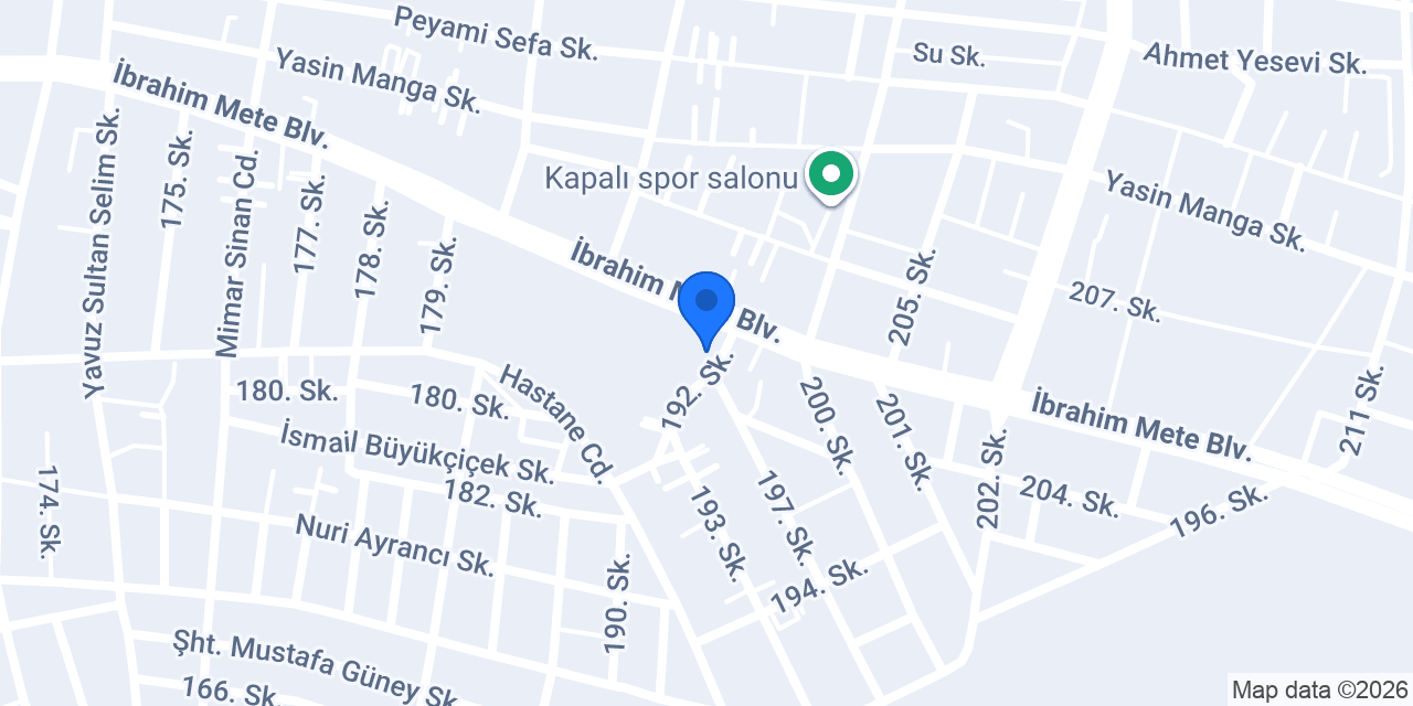 Adana-Ceyhan Arif Nihat Asya Ortaokulu konumu
