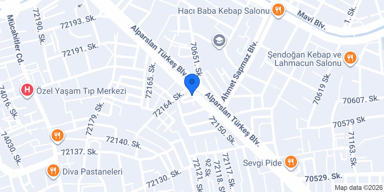 Antik Kapı Mutfak konumu