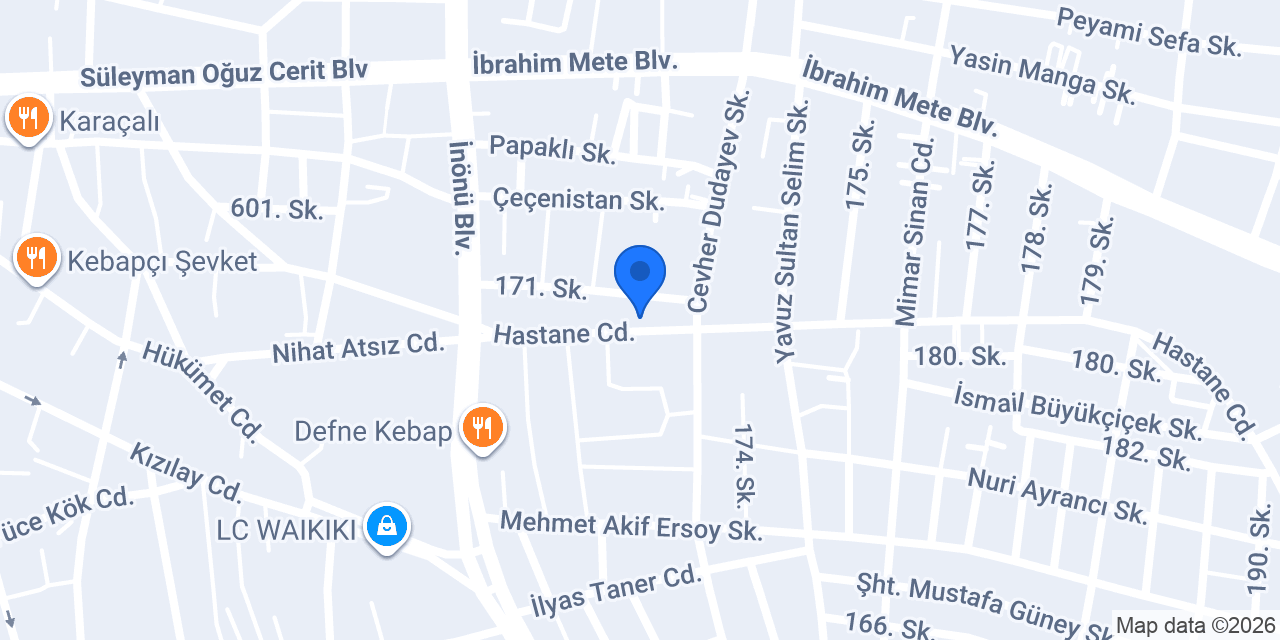 CEYHAN MEDİKAL konumu