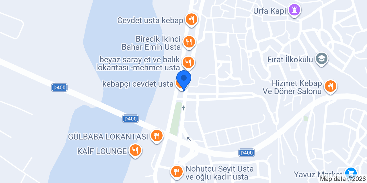 kebapçı cevdet usta konumu