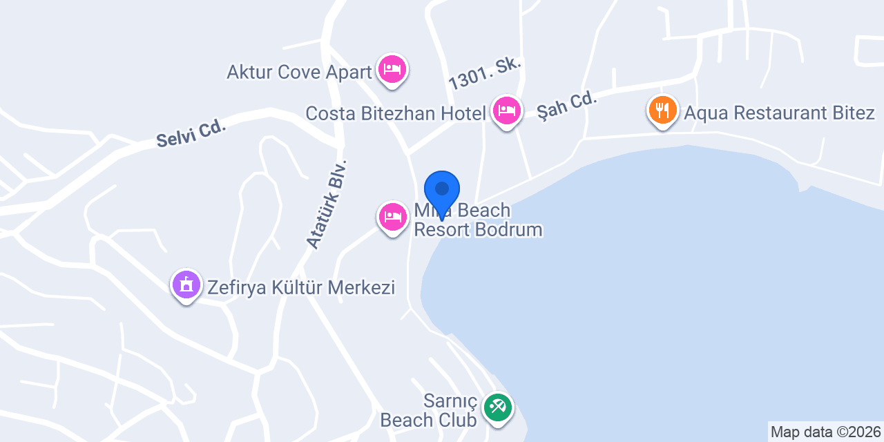 Bodrum Windsurf Center konumu