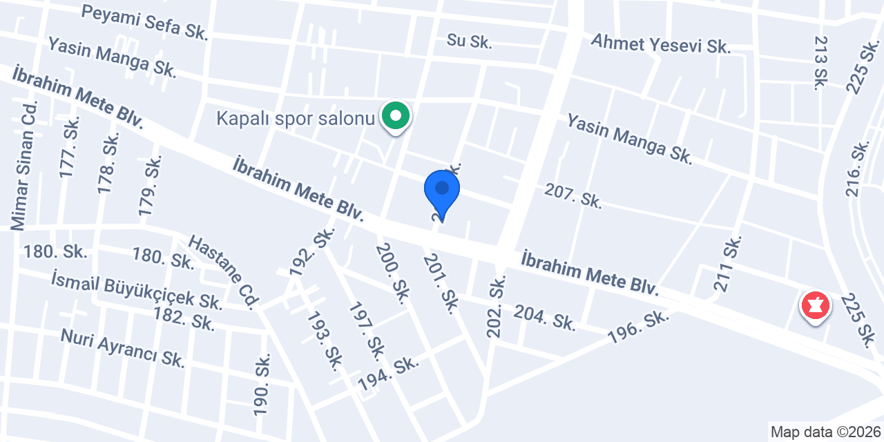AKDENİZ PİDE VE LAHLACUN konumu