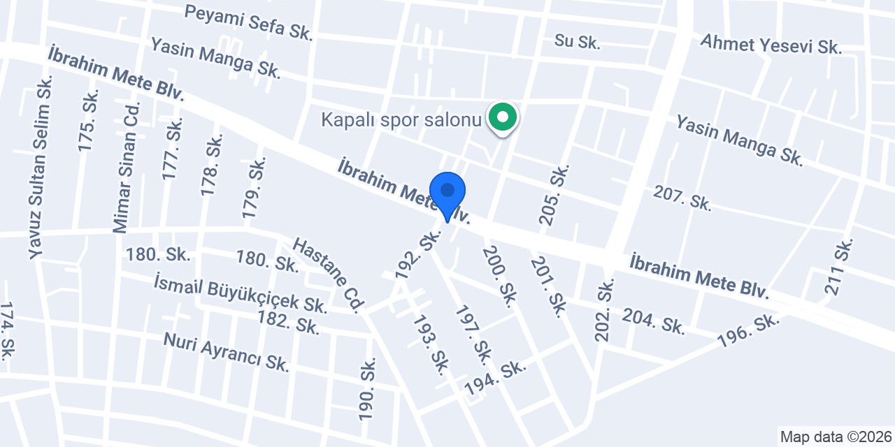 Şok Market konumu