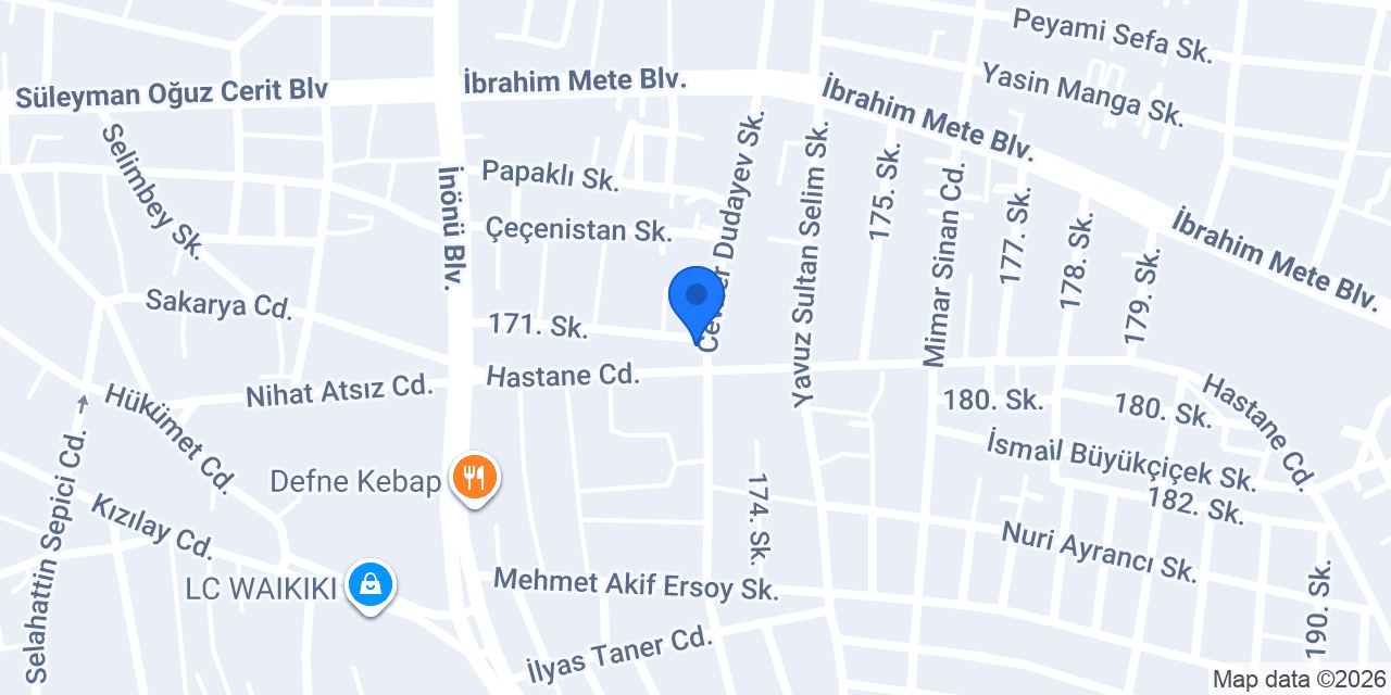 Çiğköfteci Ali Dayı Ceyhan konumu