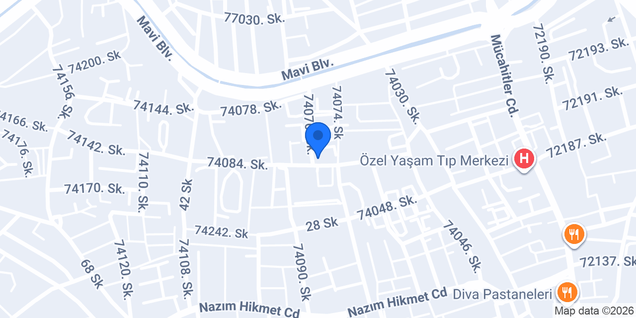 Genç Market konumu