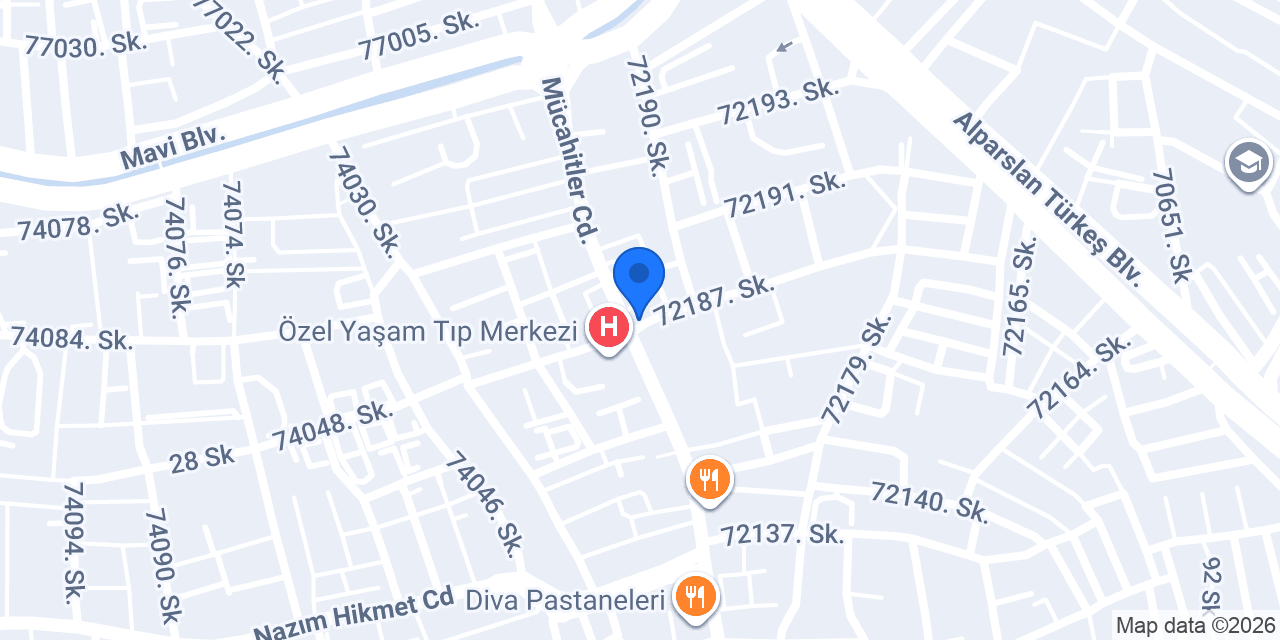 Hikmet Et Kebap konumu