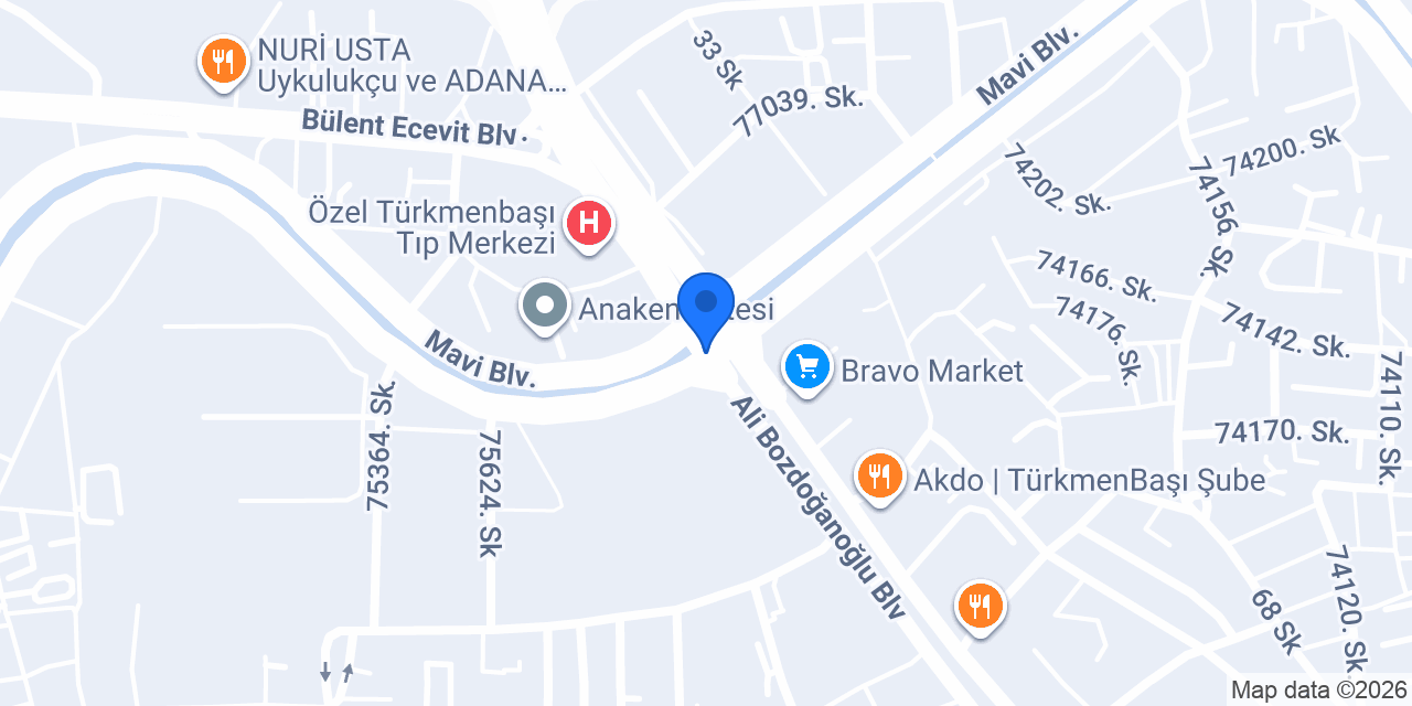 TÜRKMENBAŞI ÇINAR TAKSİ konumu