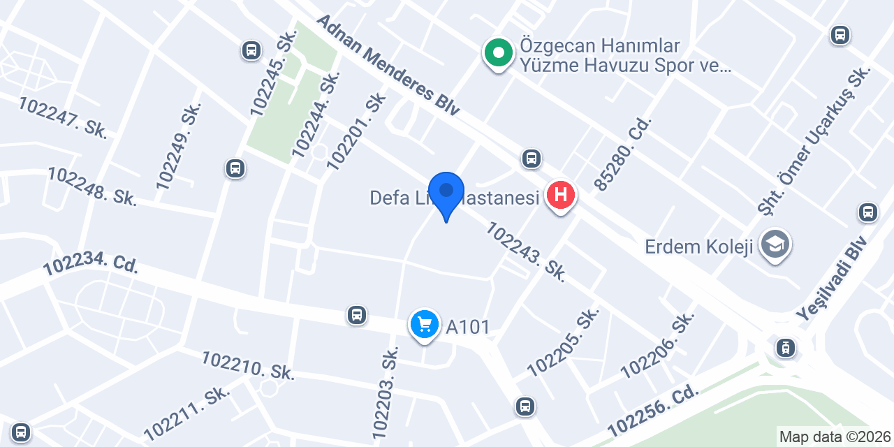 Dilek Konukoğlu Ortaokulu konumu