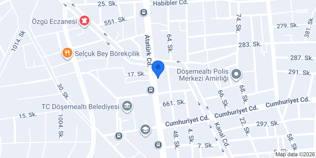 nar fırın lahmacun pide konumu