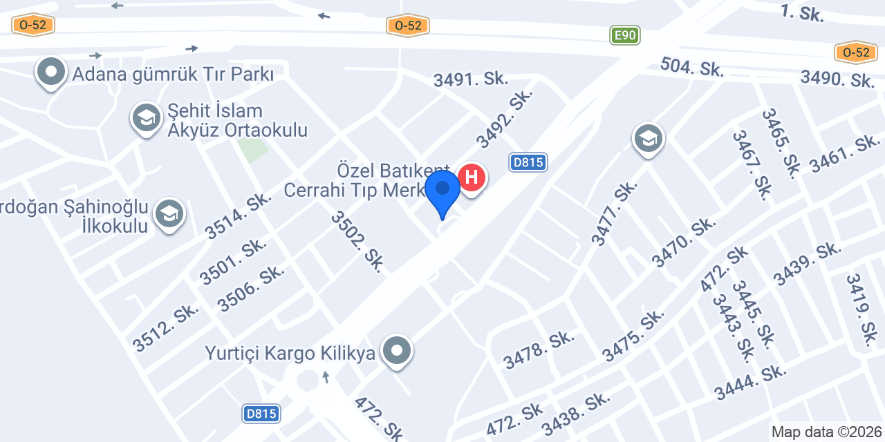 Petrol Ofisi konumu