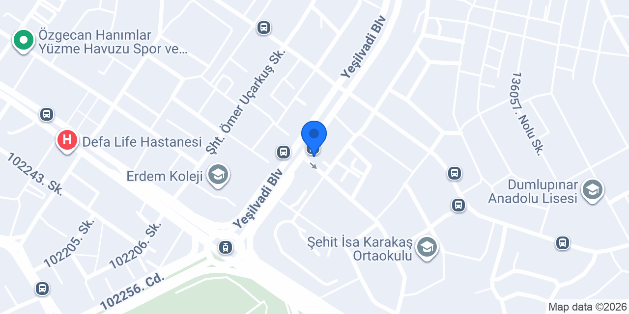 Eczane Parlar konumu