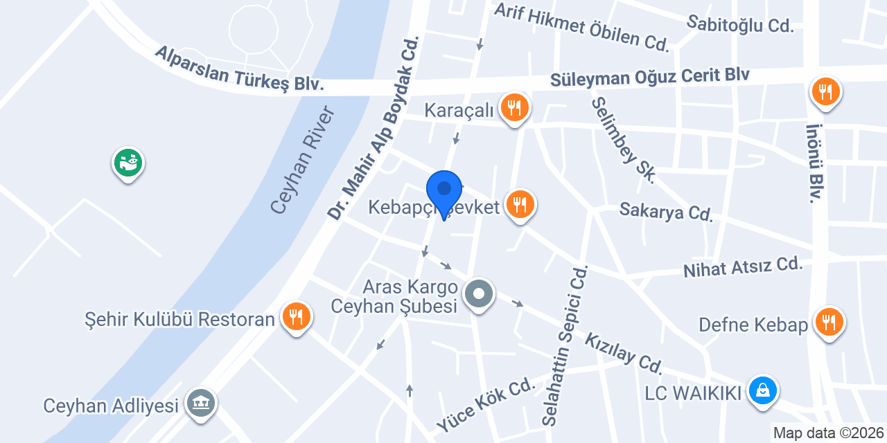 İnci Gazinosu konumu