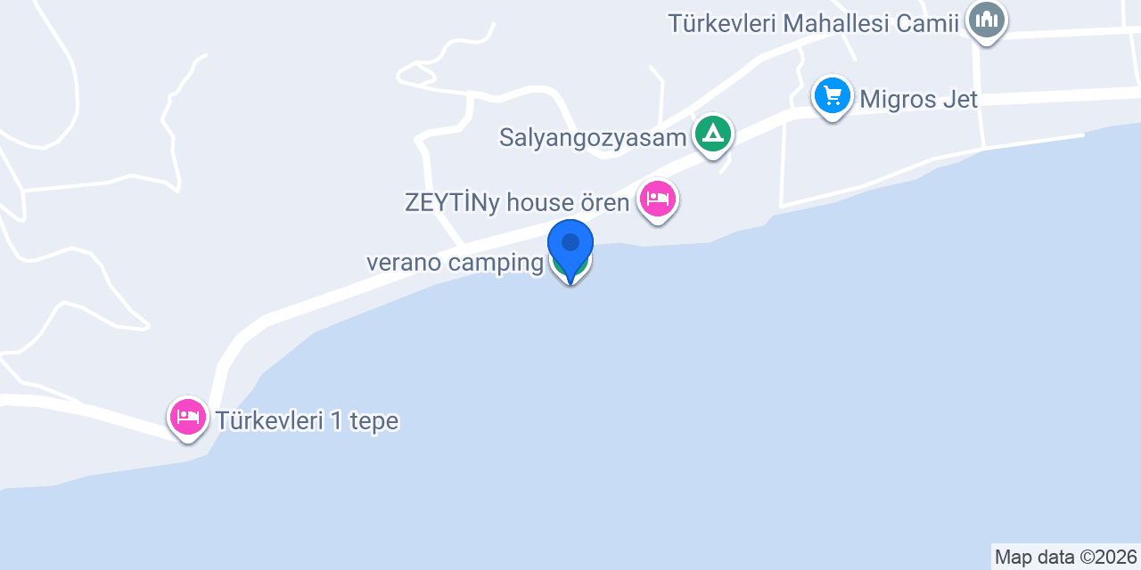 verano camping konumu