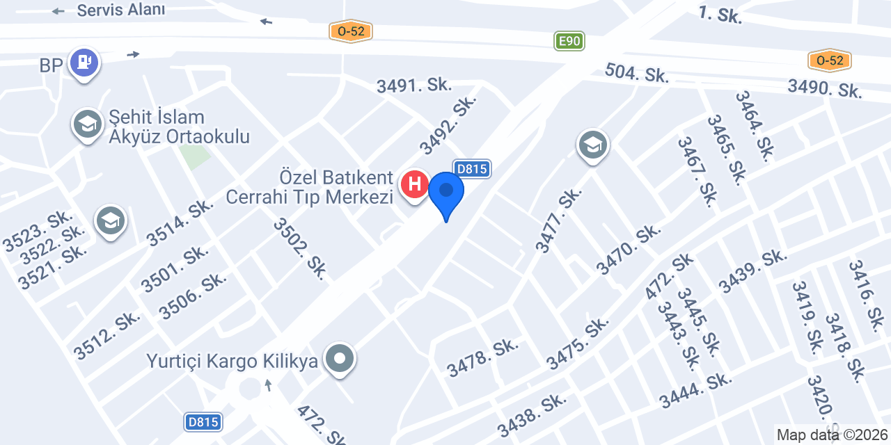 Keklik Kereste konumu