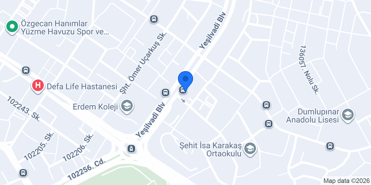 ZİRVE OPTİK GAZİANTEP konumu