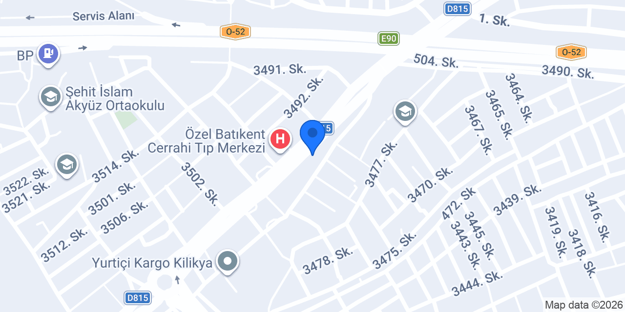 Çakır Oto Yedek Parça konumu