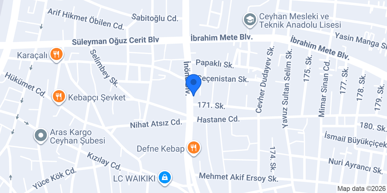 Vitamin Kafe Ceyhan ADANA konumu