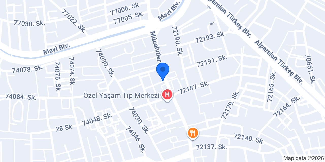 Aytaç Motorlu Araçla konumu