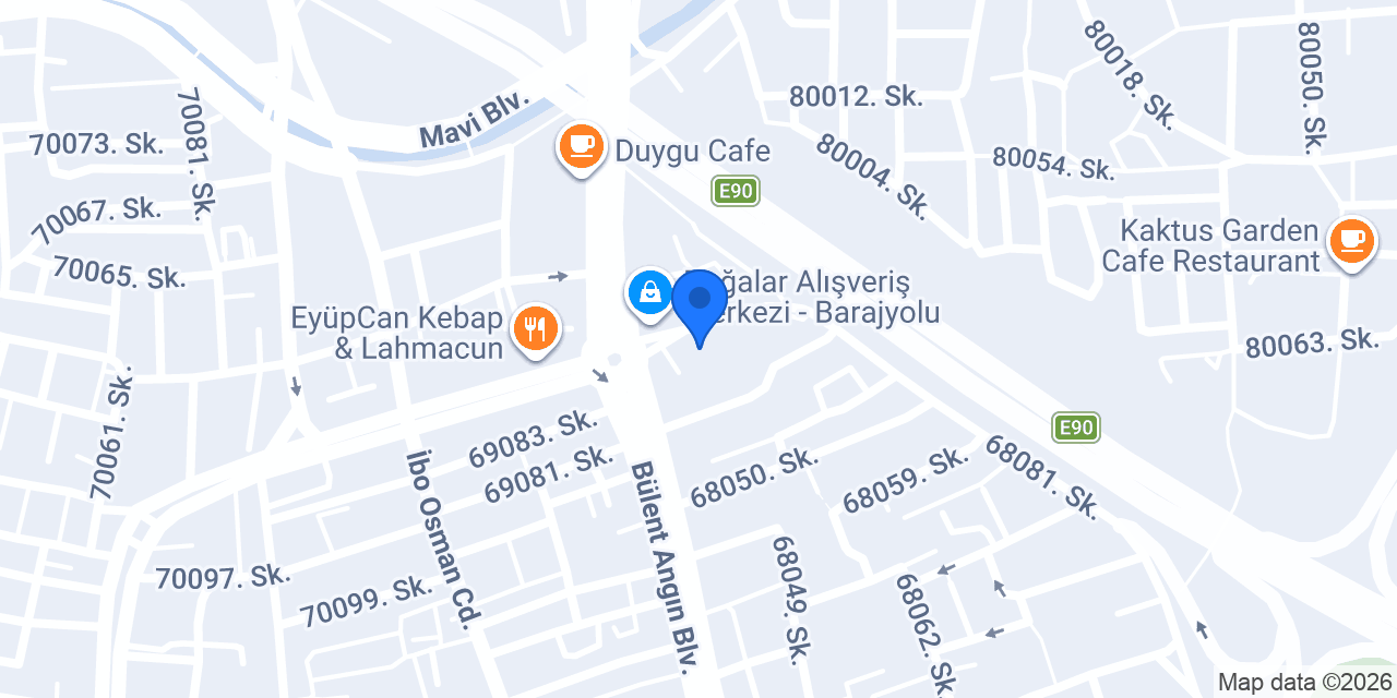 Adana Kristal Masaj Salonu konumu