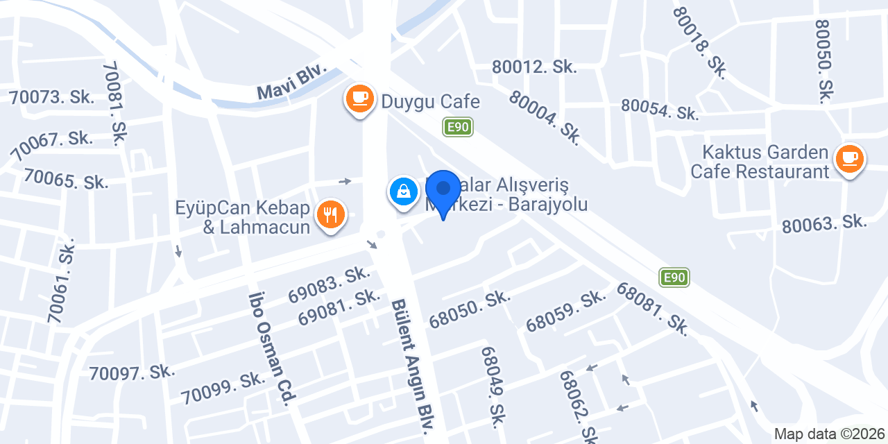 Ateş Sosis konumu