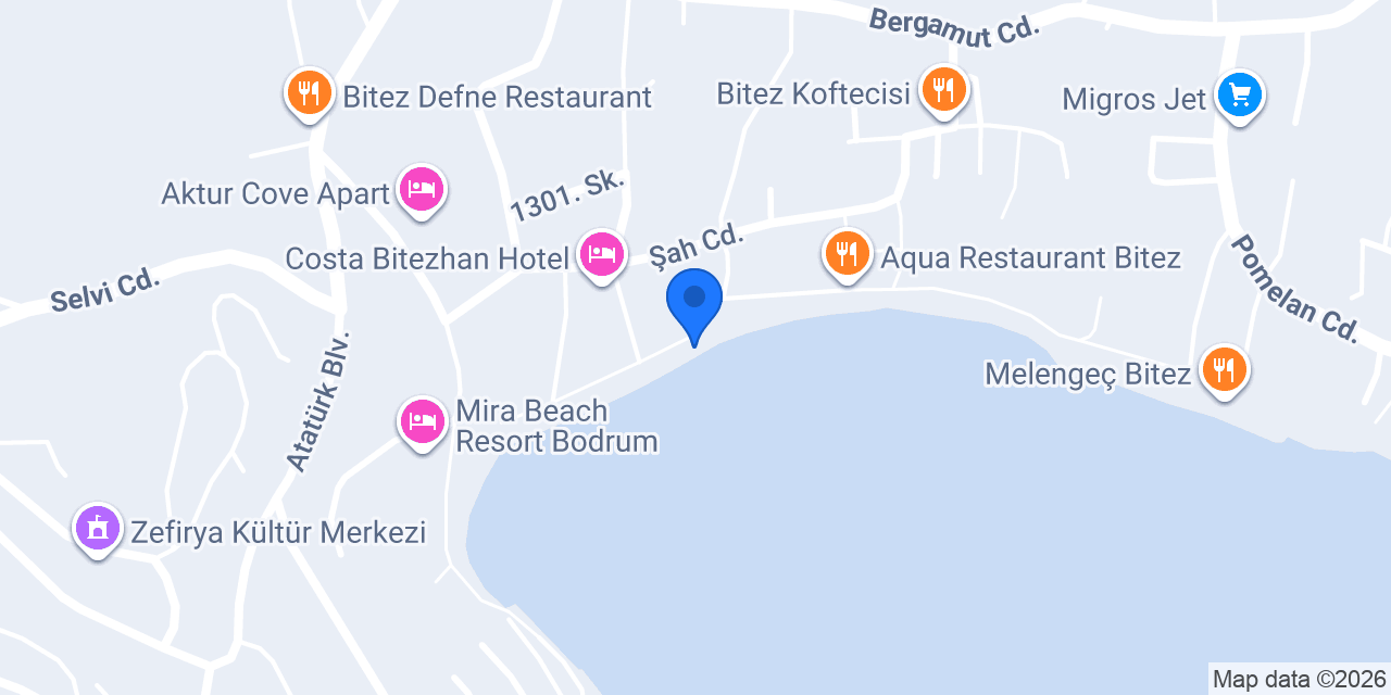 Arena beach club (old Sebastian ) konumu