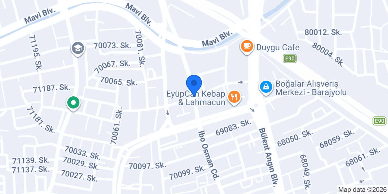 Öz Seyhan Elektrik konumu