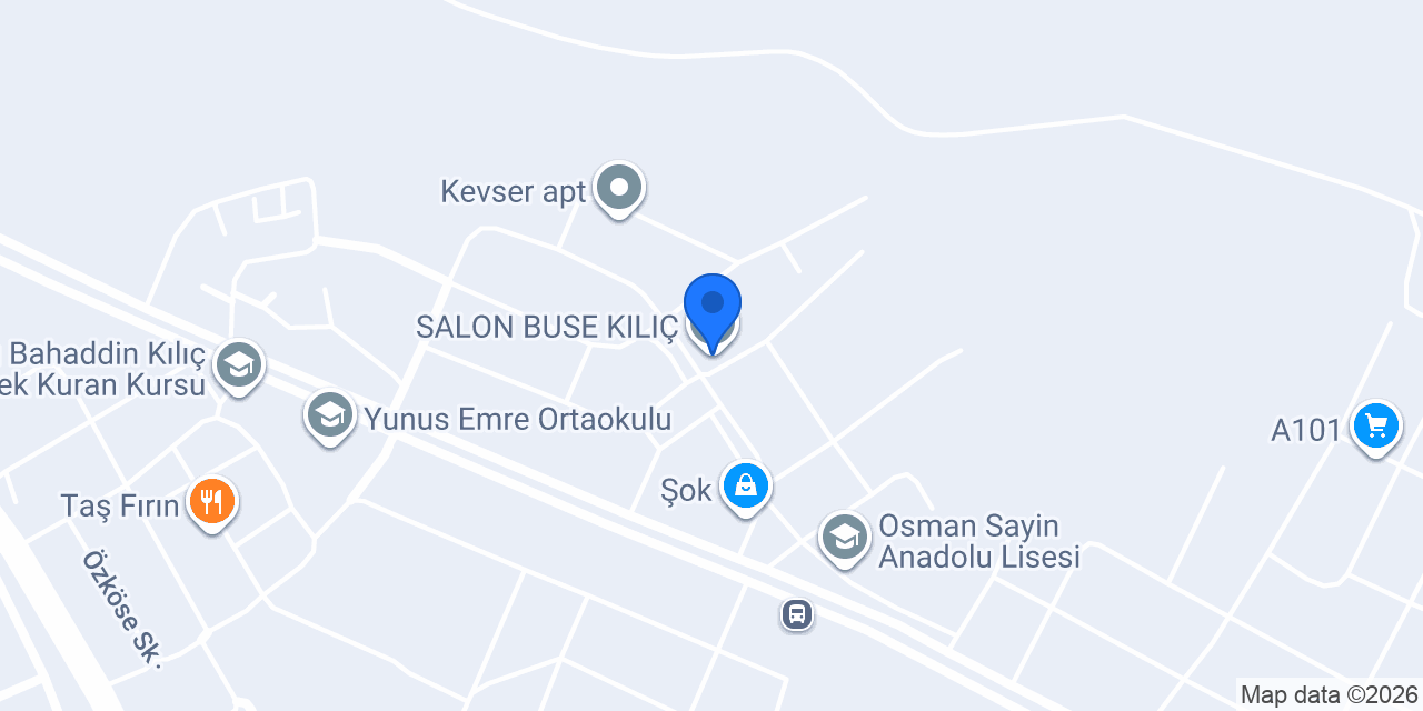 SALON BUSE KILIÇ konumu