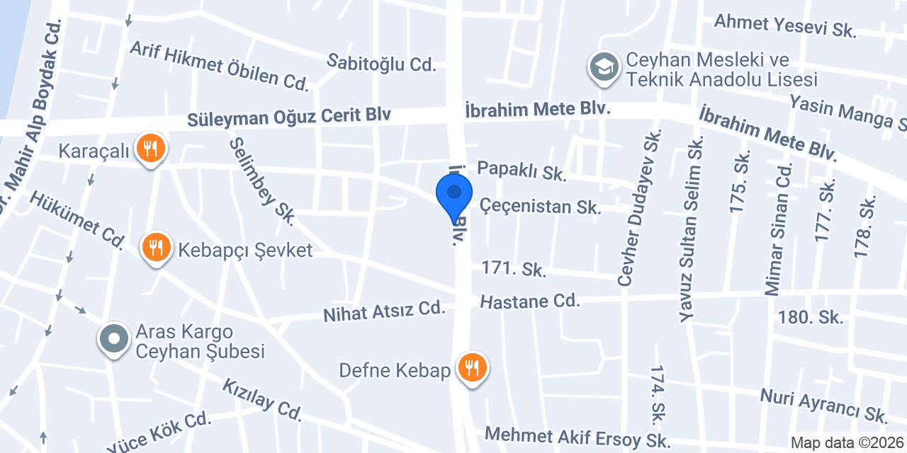 Çamlıyol Pide Fırını konumu