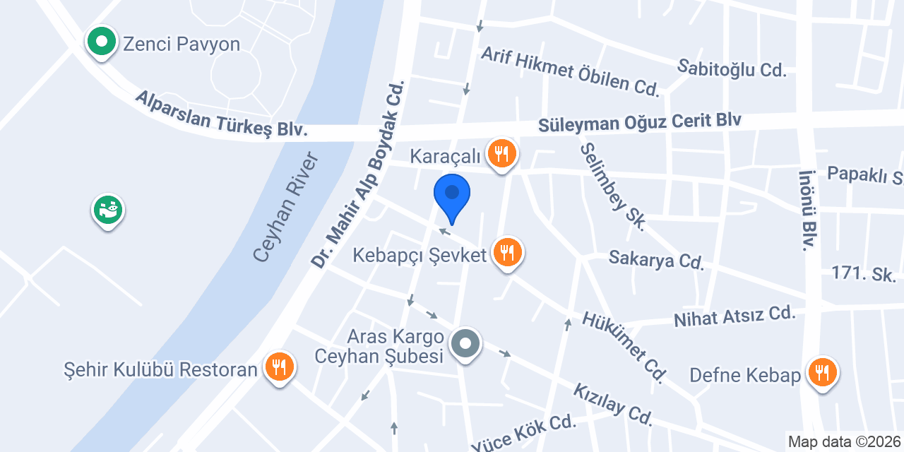 Bulut Sürücü Kursu konumu