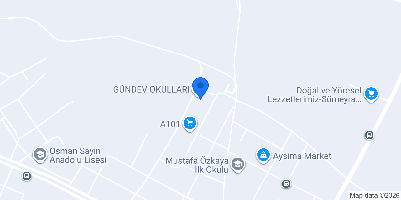 Özel Nizip Ayyıldız Koleji konumu