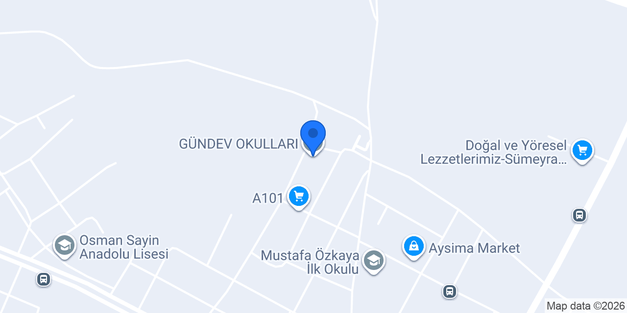 GÜNDEV OKULLARI konumu