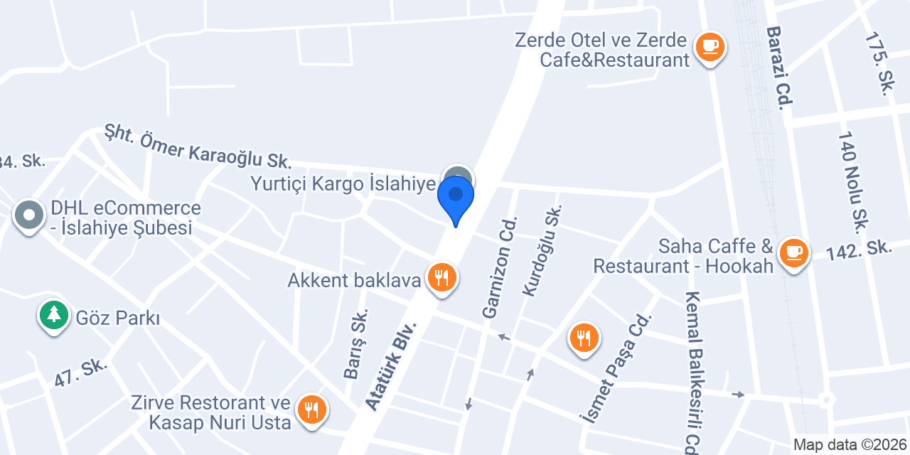 Köseoğlu Otomotiv konumu