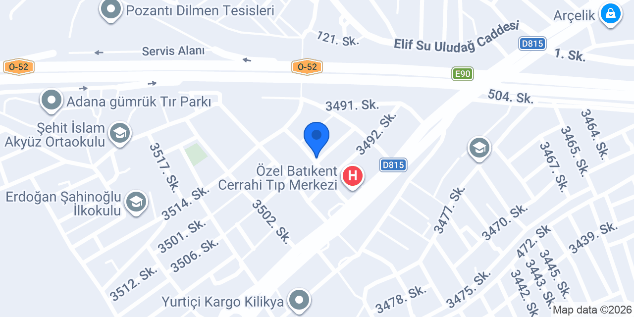 Gökyüzü Eczanesi konumu