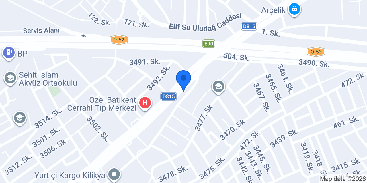 Esra Elektrik konumu
