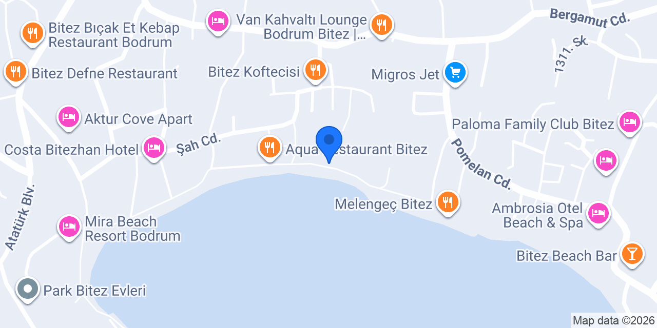 Almera Restaurant konumu