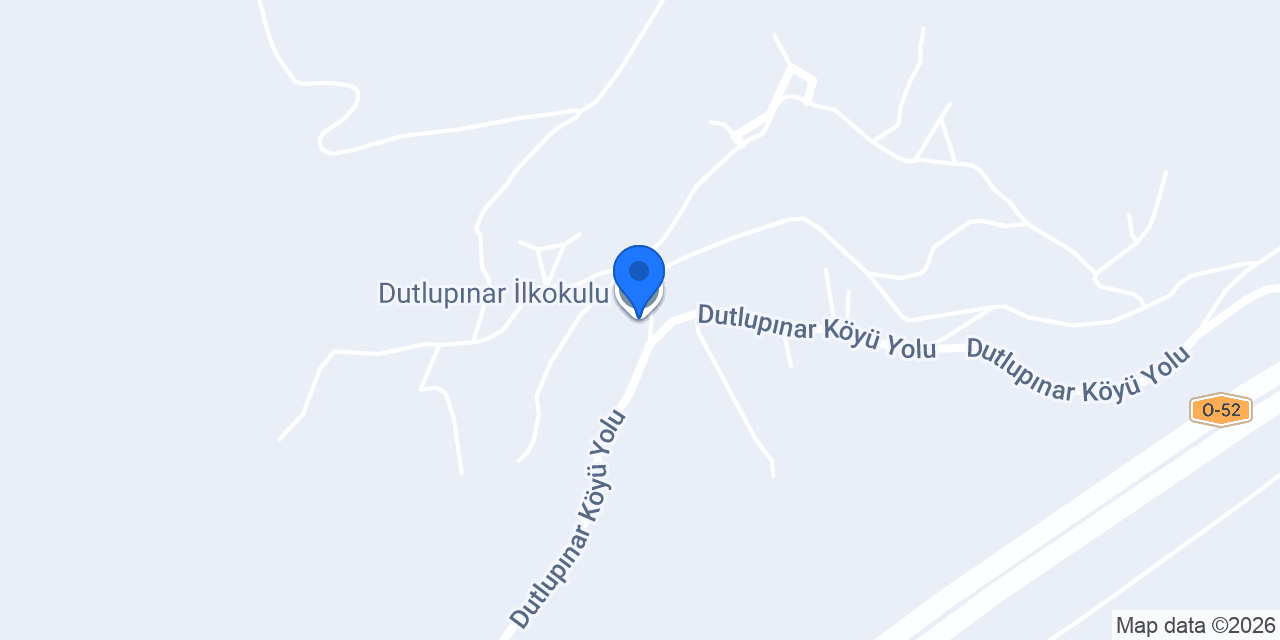 Dutlupınar İlkokulu konumu