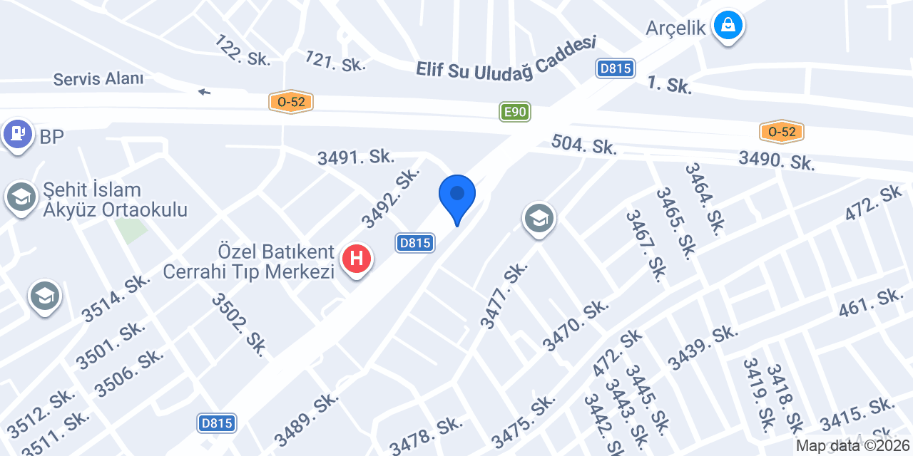 DENİZ KUM ELEKTRİK ELEKTRONİK konumu