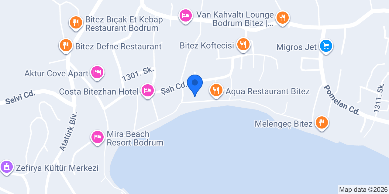 koca YALIGIYI RESTAURANT konumu