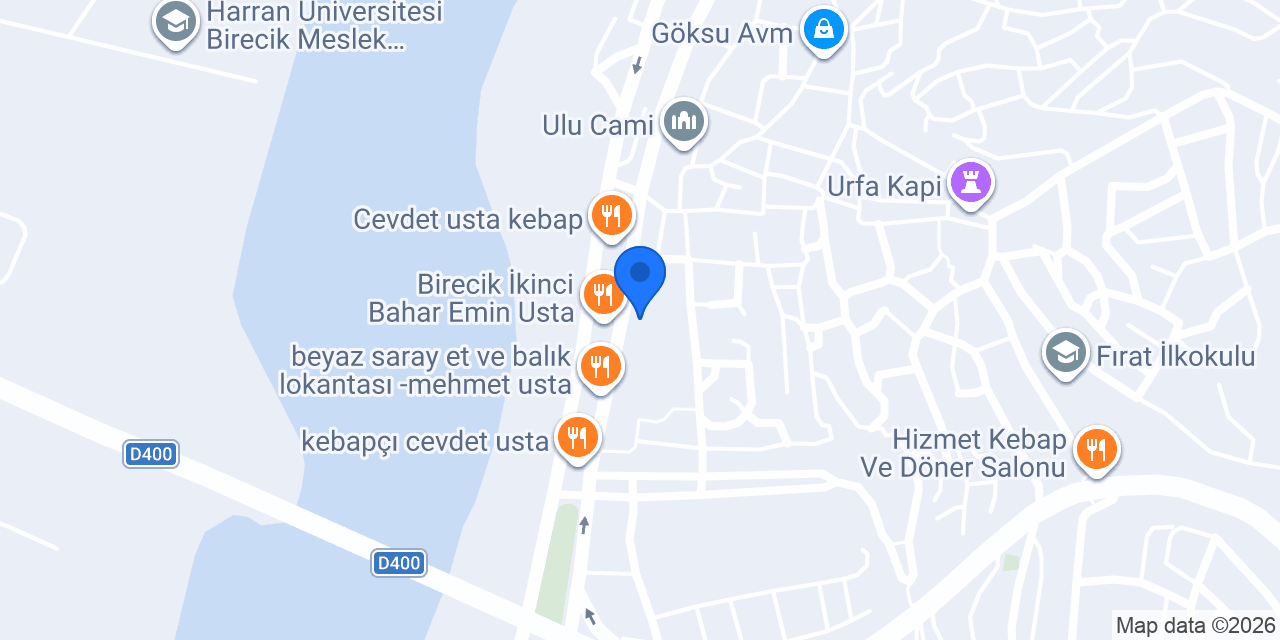 Halkbank Birecik Şubesi konumu
