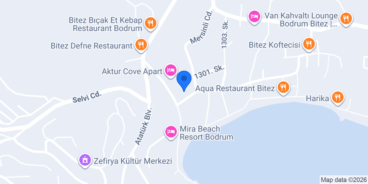 Ak Tur Apart Otel konumu